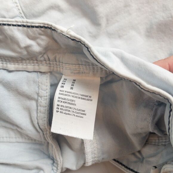 American Eagle Shorts Sz 30 Men’s Blue Next Level Flex Summer Sky Blue Vacation - Picture 4 of 5